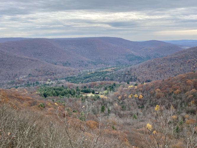 Kellogg Mountain Overlook (north cliffs)