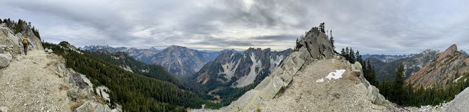 Panoramic view from Kendall Katwalk