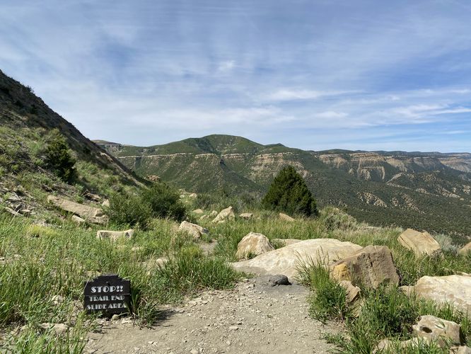 Trail ends