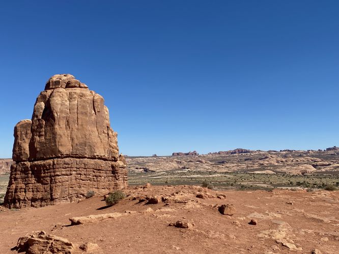 View from the La Sal Mountains Viewpoint