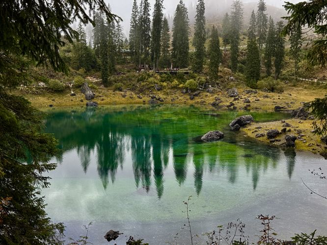 Another beautiful view of the Karersee