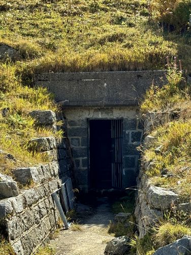 Bunker entrance