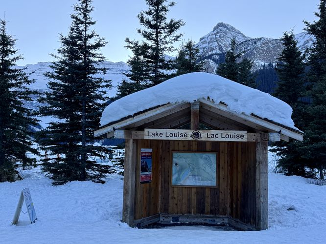 Picture 12 of Lake Louise in winter