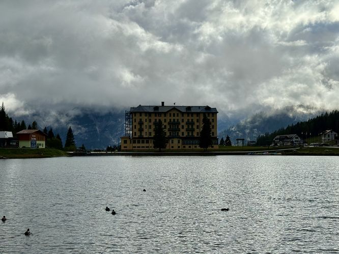 View of Istituto Pio XII di Misurina