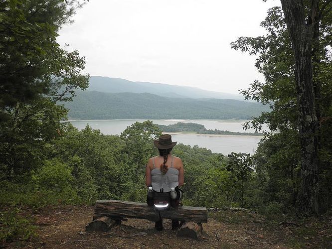 Picture 7 of Lake Moomaw Hike 082110