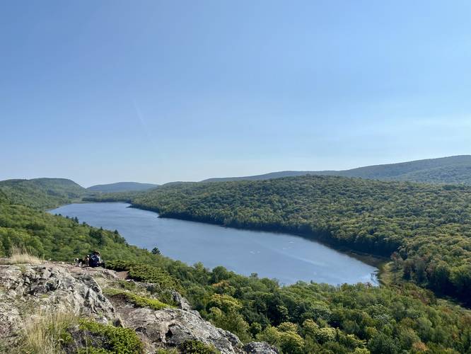 View of Lake of the Clouds from the main overlook