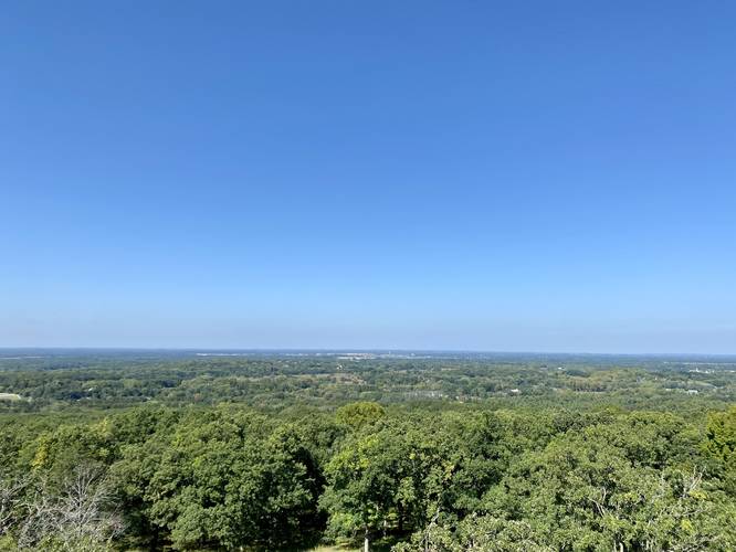 View from Lapham Peak Tower