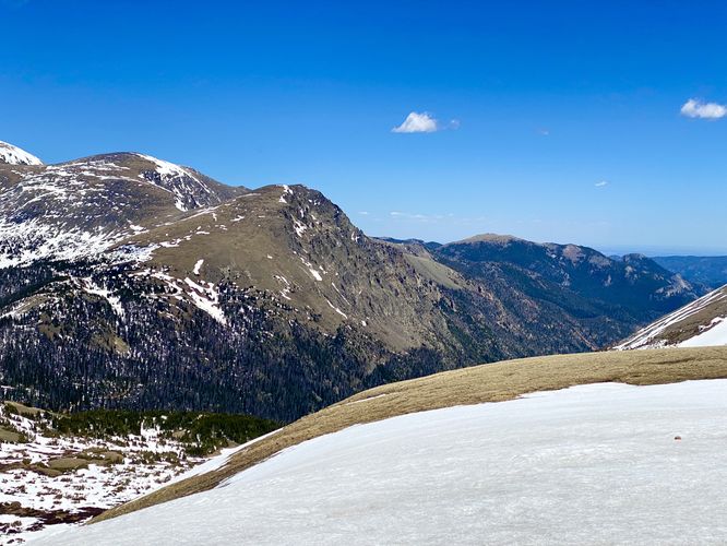 View of Mount Chapin and Mount Chiquita