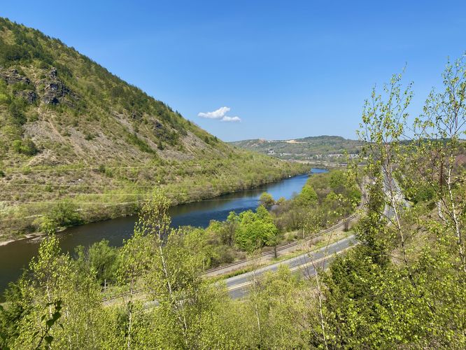 View of the Lehigh Gap from the Winter Trail