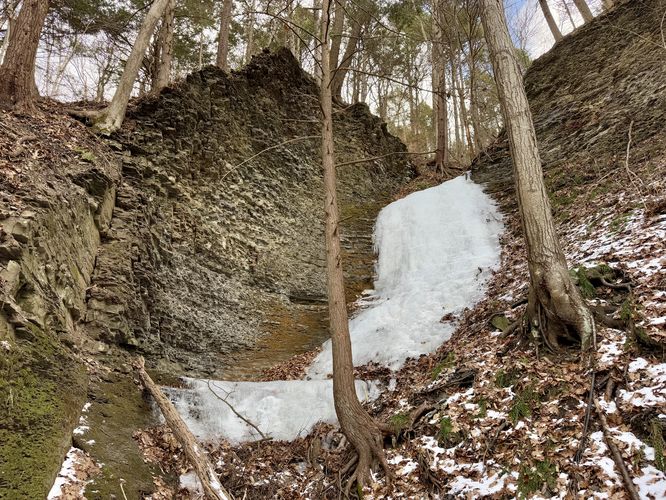 Picture 15 of Lick Brook Falls via FLT