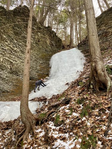 Picture 18 of Lick Brook Falls via FLT