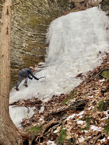 Picture 24 of Lick Brook Falls via FLT