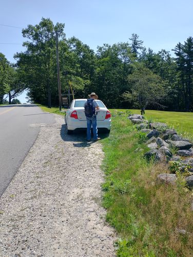 Limited roadside parking 
