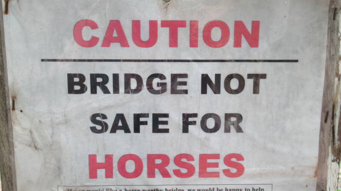 Equestrian Warning