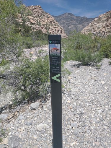 Trail marker