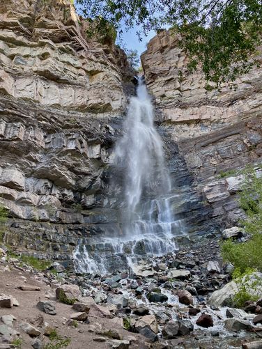 Lower Cascade Falls, approx. 330-feet tall