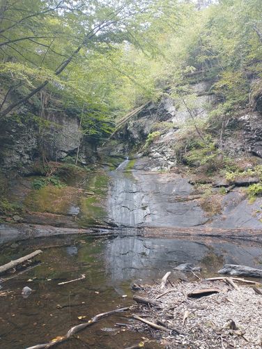 Our first look at the Lower Indian Ladders Falls