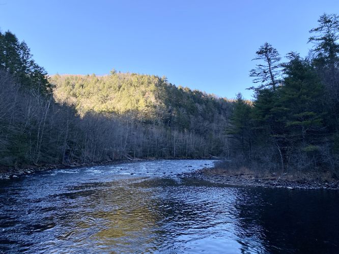 View of the Lehigh River