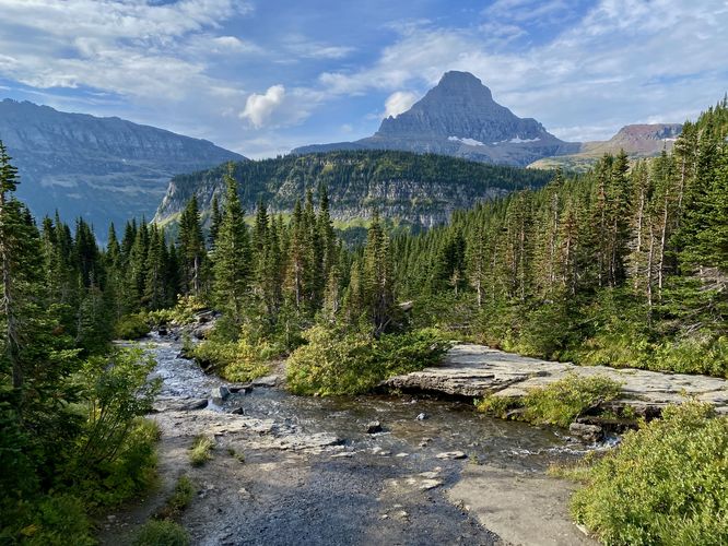 Default image for Lunch Creek Accessible Lookout, a 0.1-mile trail in Saint Mary, MT (US)
