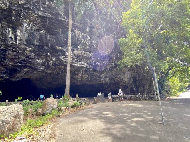Entrance to the Maniniholo Dry Cave on Kauai