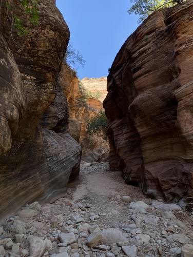 Slot canyon