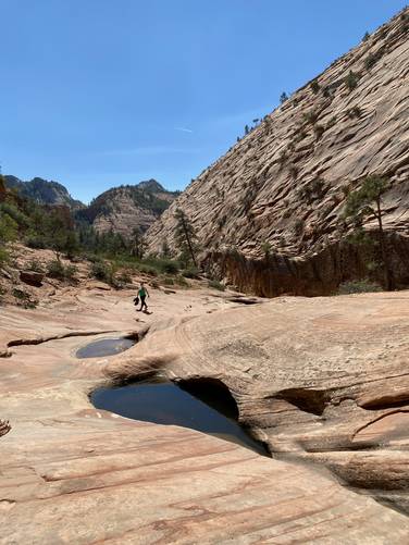 Upper pools at Many Pools