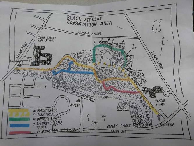 Black Stevens Yellow &amp; Red Blaze Loop - Map album