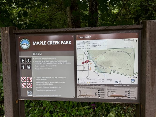 Maple Creek Falls Hike - Maple Creek Falls Hike album