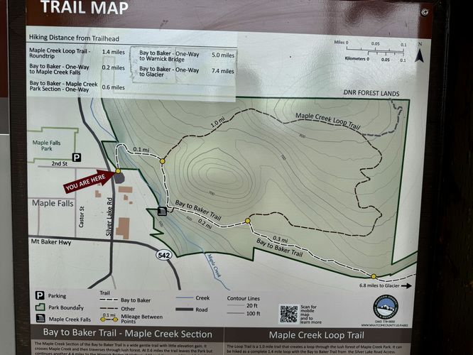 Map for Maple Creek Park