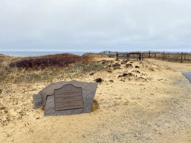 Marconi Station Site plaque