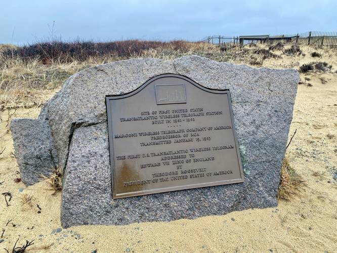 Marconi Station Site plaque