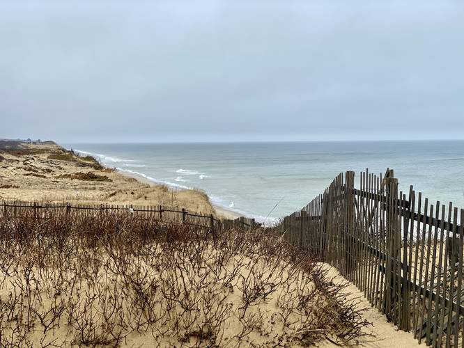 Ocean and dune view