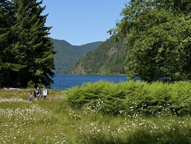 View of Crescent Lake