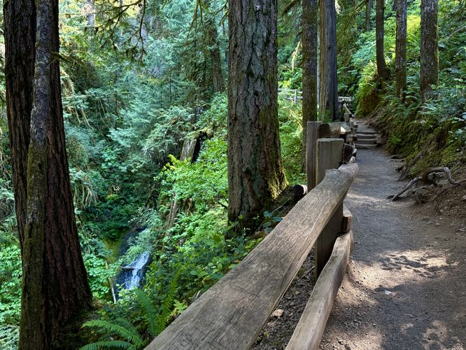 View of Middle Marymere Falls