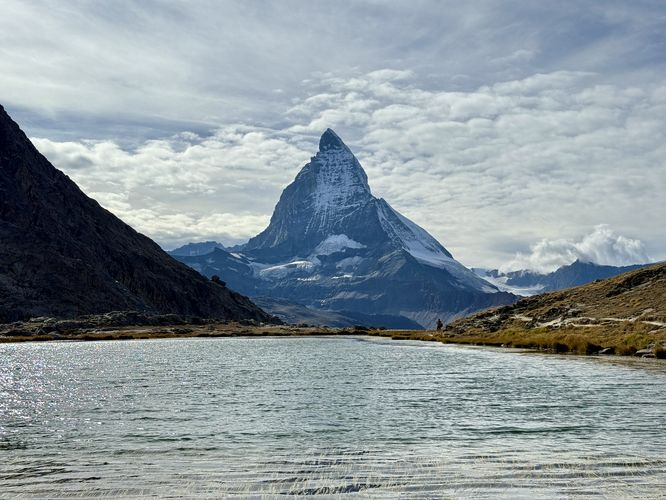 View of the Matterhorn from Riffelsee