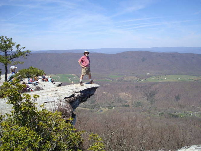 Picture 2 of McAfee Knob HIke 041809