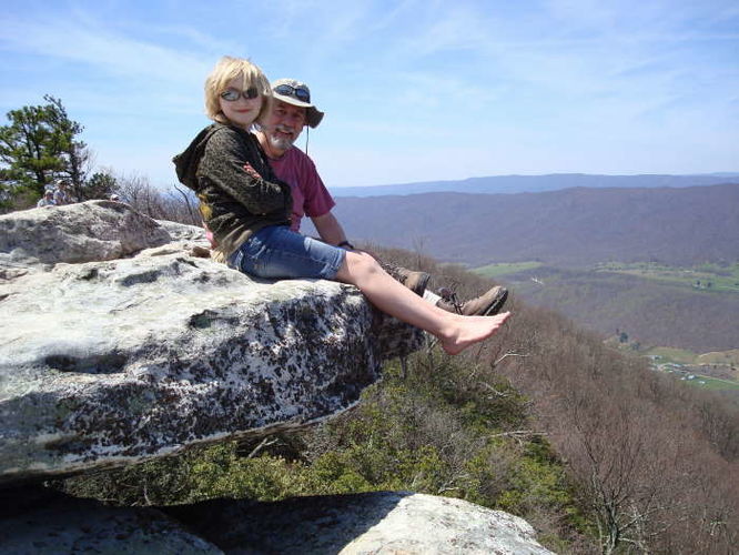 Picture 4 of McAfee Knob HIke 041809