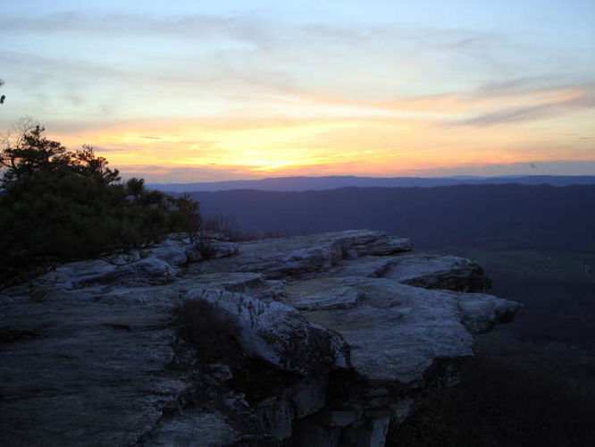 Picture 9 of McAfee Knob HIke 041809