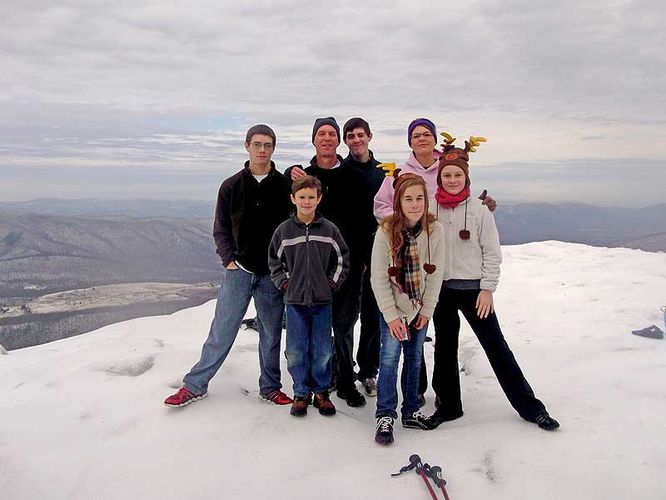 Picture 2 of McAfee Knob HIke 122012