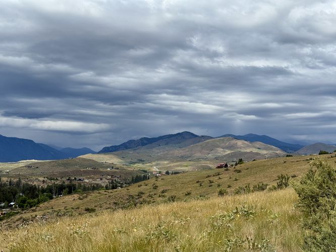View of more mountains and rolling hills around Winthrop