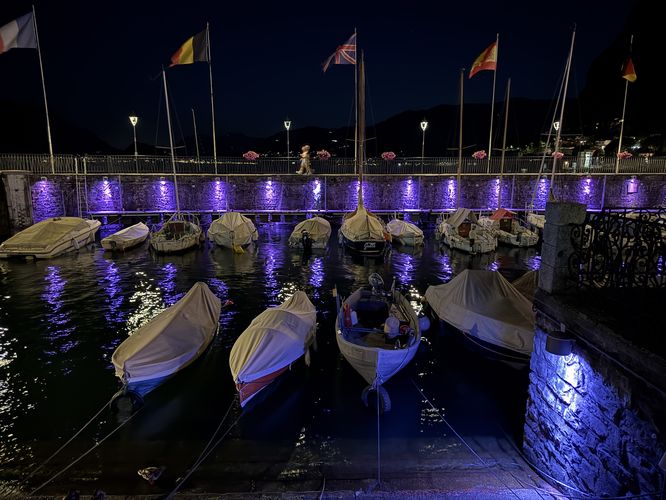 Menaggio boat dock