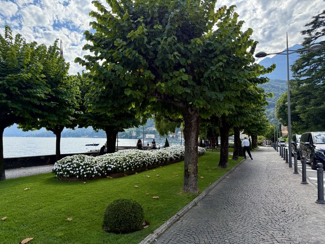 Stroll along the Menaggio Promenade