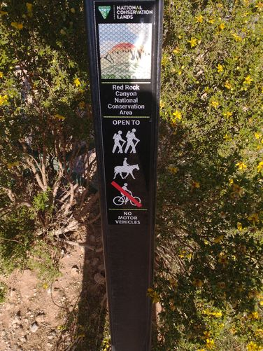 Trail marker