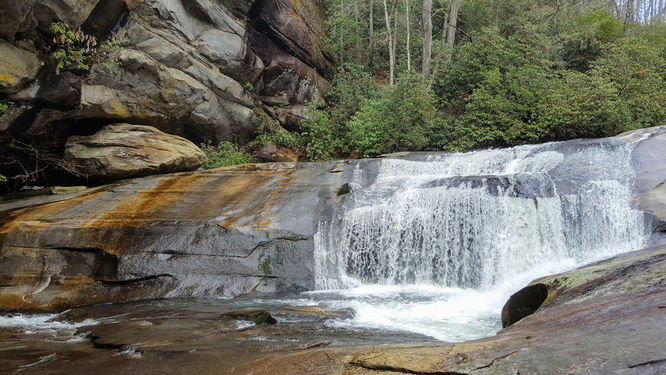 Picture 4 of Mill Shoals and Bird Rock Falls Hike 011617