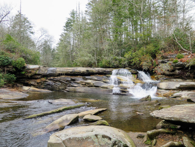 Picture 8 of Mill Shoals and Bird Rock Falls Hike 011617