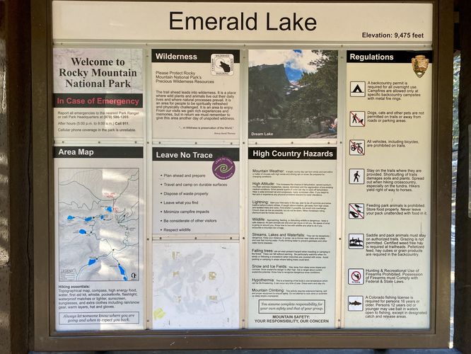 Trail information