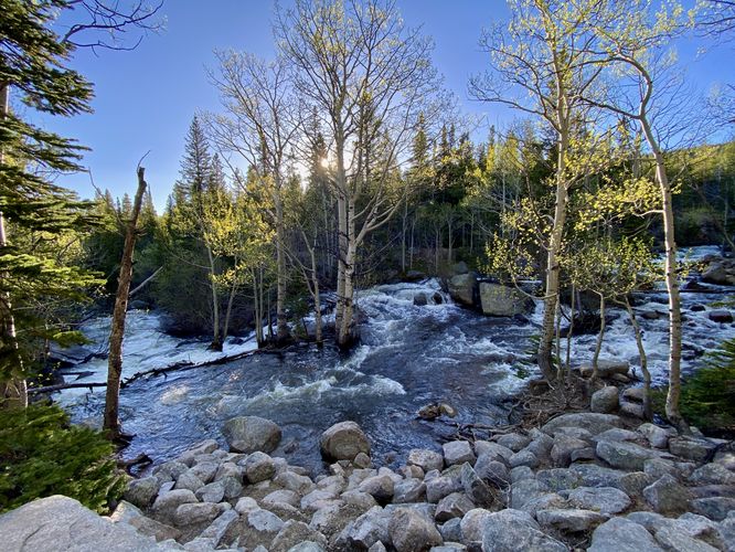 View of Glacier Creek