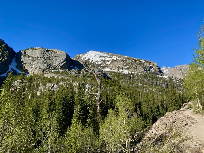 View of Thatchtop Mountain