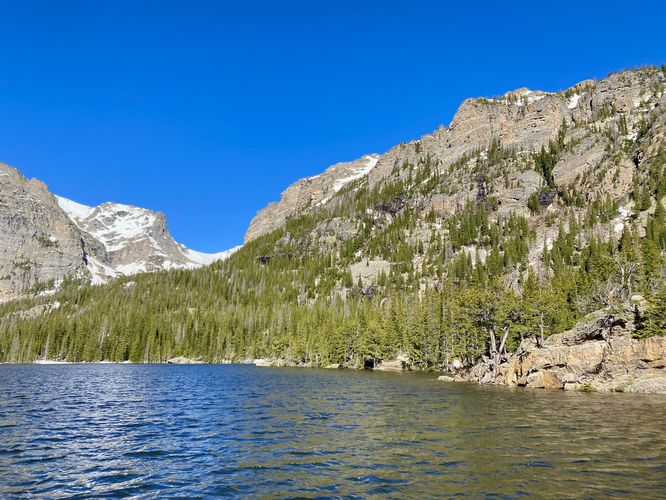 View of The Loch and Otis Peak