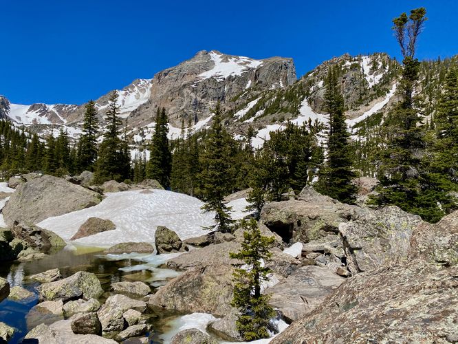 View of Hallett Peak